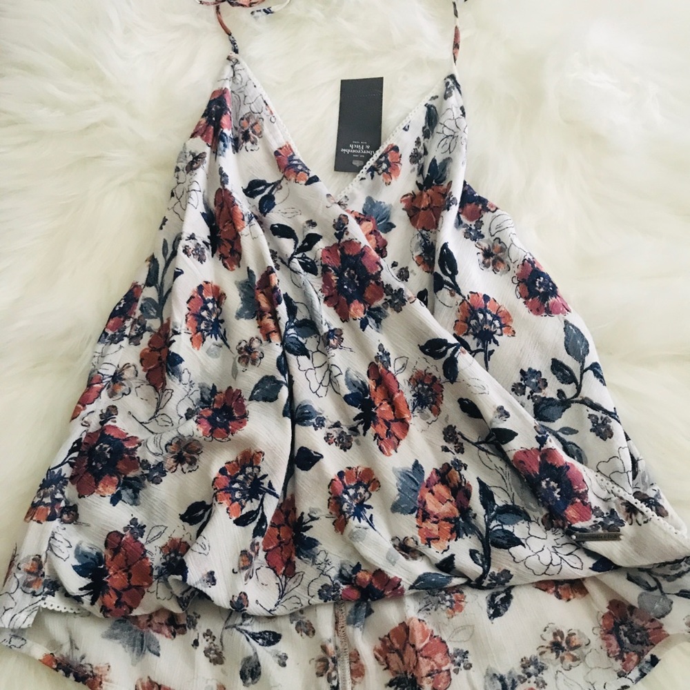Abercrombie & Fitch floral tank